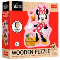 Puzzle Trefl Beautiful Minnie 4+/ Numărul de piese: 50
