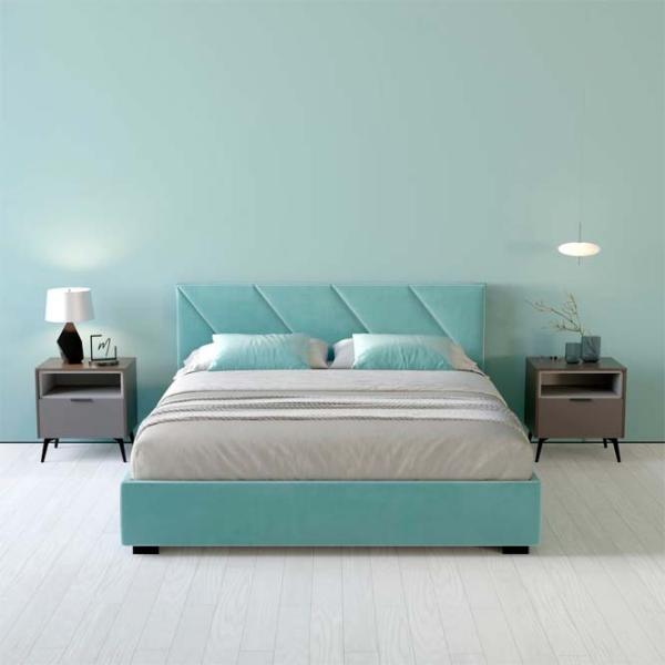 Кровать My-Style my-Roxy 120 x 200 см / Фанера / Голубой photo 6