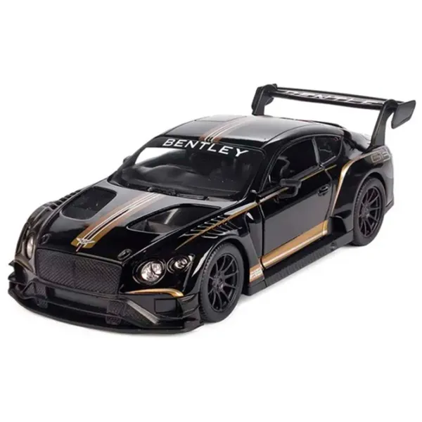 Mașină Kinsmart Bentley Continental GT3 KT5417  / / Black Multicolor photo 3