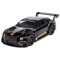 Mașină Kinsmart Bentley Continental GT3 KT5417 / / Black Multicolor photo 3
