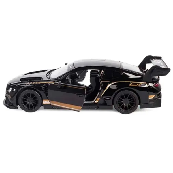 Mașină Kinsmart Bentley Continental GT3 KT5417  / / Black Multicolor photo 5