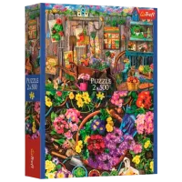 Puzzle Trefl Working in the Garden 9+/ Numărul de piese: 1000