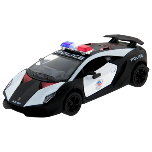 Mașină Kinsmart Lamborghini Sesto Elemento Police KT5359P  / / Red Black photo 1
