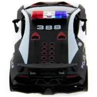 Машинка Kinsmart Lamborghini Sesto Elemento Police KT5359P / / Red Черный photo 4