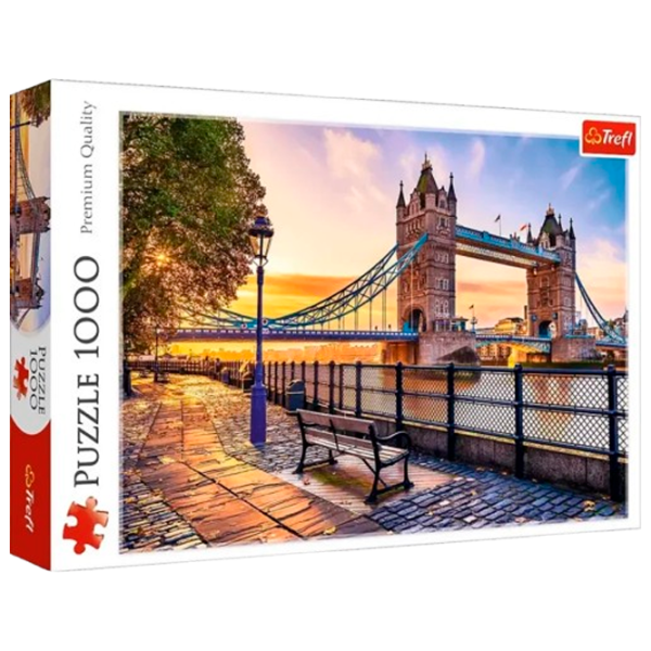 Puzzle Trefl Tower Bridge, Londra 9+/ Numărul de piese: 1000 photo 1