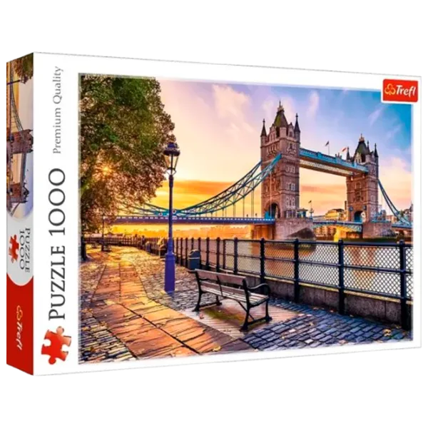 Puzzle Trefl Tower Bridge, Londra 9+/ Количество деталей: 1000 photo 1