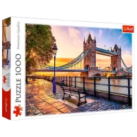 Puzzle Trefl Tower Bridge, Londra 9+/ Количество деталей: 1000