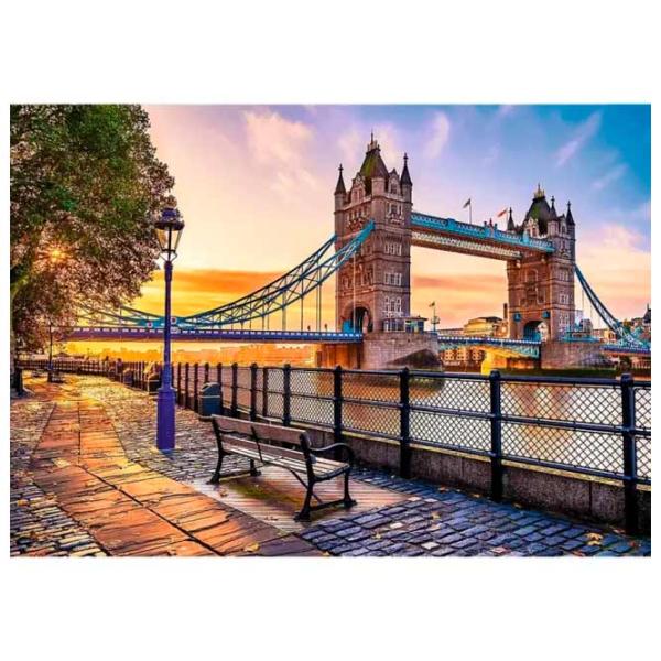 Puzzle Trefl Tower Bridge, Londra 9+/ Numărul de piese: 1000 photo 2