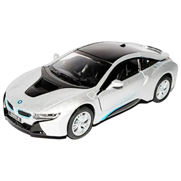 Mașină Kinsmart Bmw 18 KT5379  / / Black Argintiu  photo 1