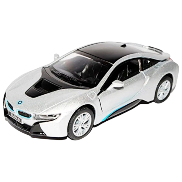 Mașină Kinsmart Bmw 18 KT5379  / / Black Argintiu  photo 1