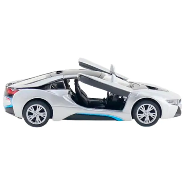 Mașină Kinsmart Bmw 18 KT5379  / / Black Argintiu  photo 3