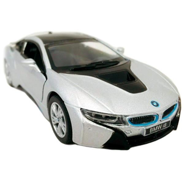 Mașină Kinsmart Bmw 18 KT5379  / / Black Argintiu  photo 4