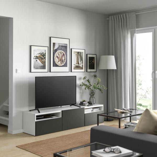 Тумба под телевизор Ikea Besta/Lappviken 39 x 180 x 42см / ДСП photo 3