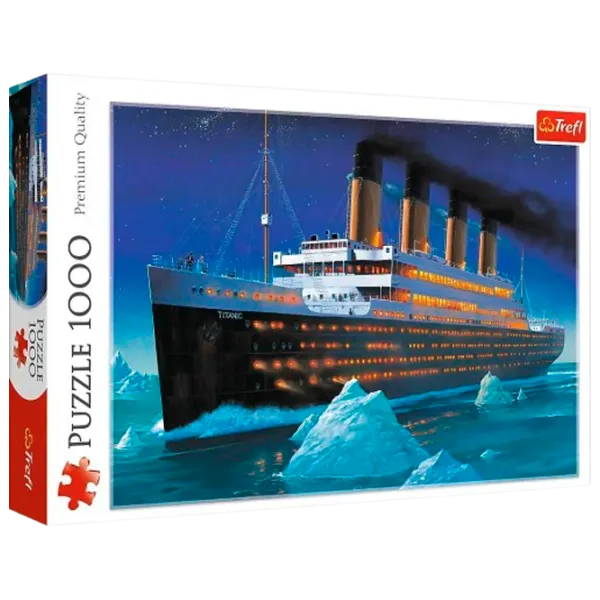 Puzzle Trefl Titanic 9+/ Numărul de piese: 1000 photo 1