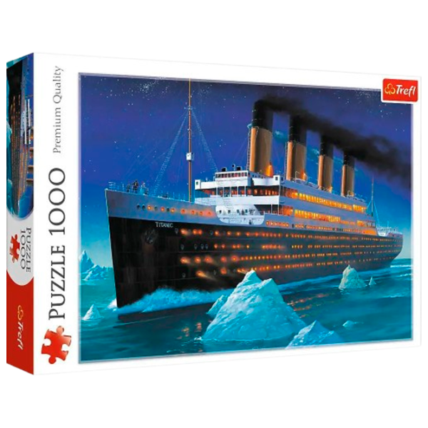 Puzzle Trefl Titanic 9+/ Numărul de piese: 1000 photo 1