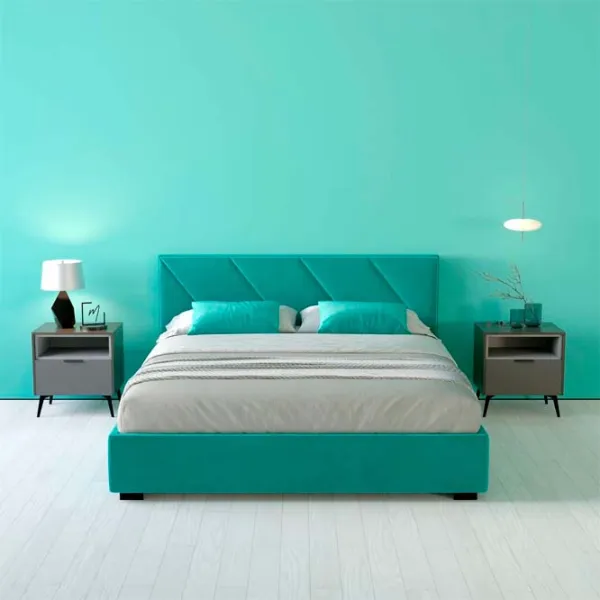 Кровать My-Style my-Roxy 120 x 200 см / Фанера / Бирюзовый photo 6