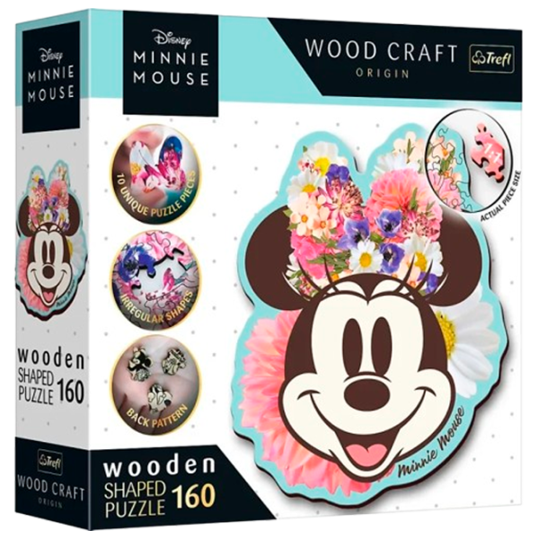 Puzzle Trefl Elegant Minnie Mouse 5+/ Количество деталей: 190 photo 1