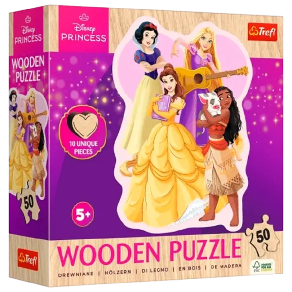 Puzzle Trefl Princess 5+/ Количество деталей: 50 photo 1