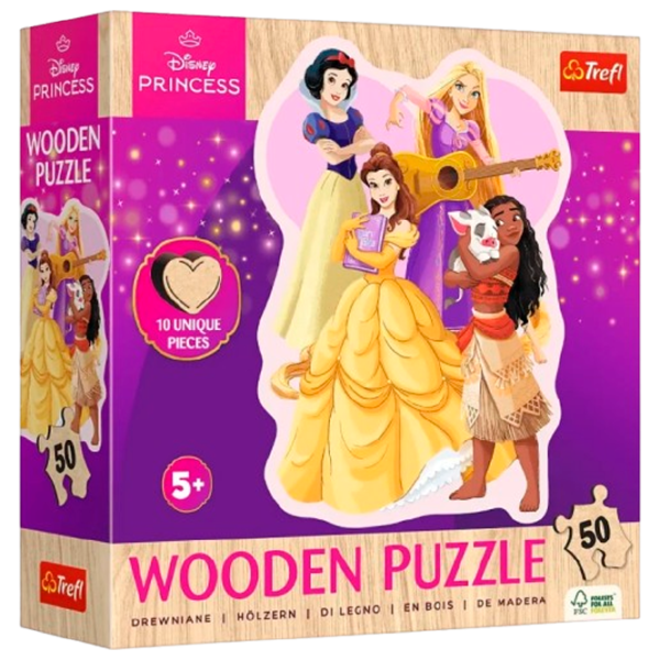 Puzzle Trefl Princess 5+/ Количество деталей: 50 photo 1