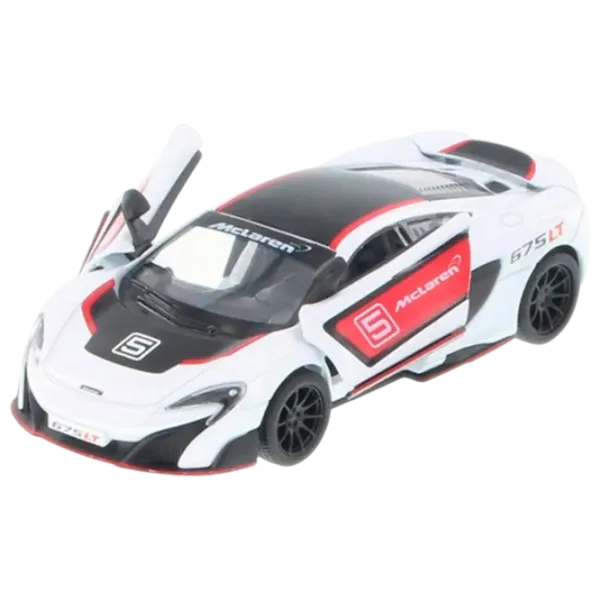 Mașină Kinsmart Mclaren 675LT KT5392F  / / Red White photo 1