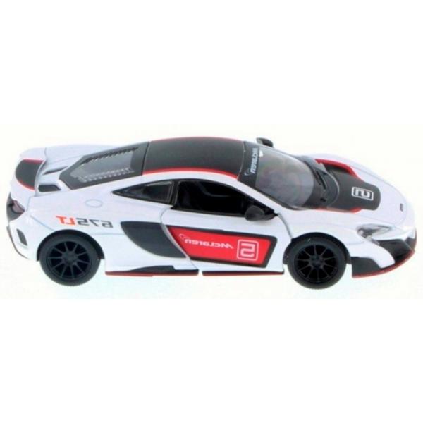 Mașină Kinsmart Mclaren 675LT KT5392F  / / Red White photo 3