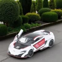 Mașină Kinsmart Mclaren 675LT KT5392F / / Red White photo 5
