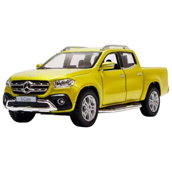 Mașină Kinsmart Mercedes Benz X-Class KT5410  / / Gray Yellow photo 1