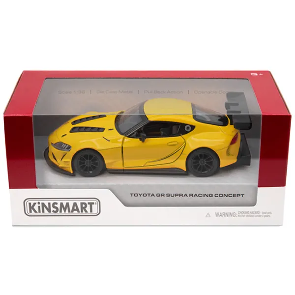 Mașină Kinsmart Toyota GR Supra KT5421  / / Black Multicolor photo 4