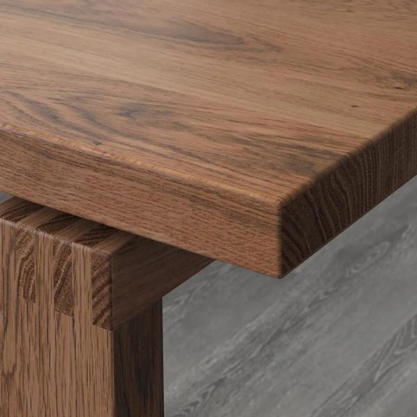 Set masă și scaune Ikea Morbylanga/Tobias Dreptunghiulară / PAL / Brown photo 5