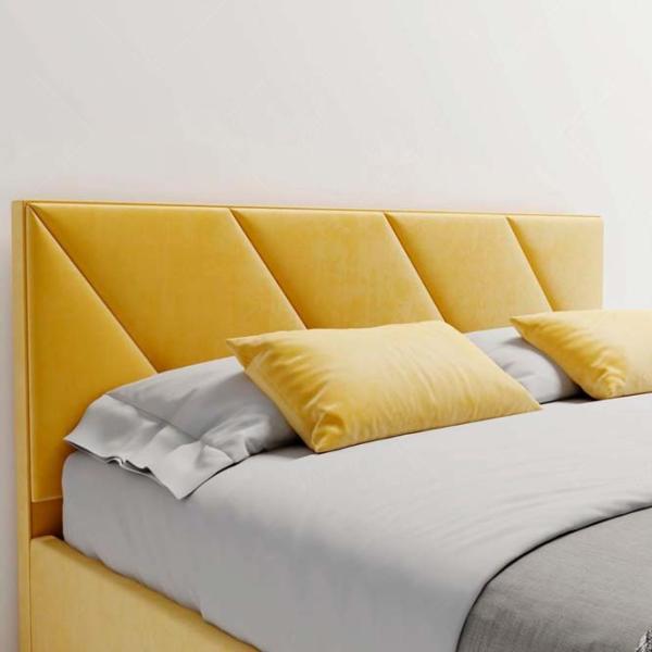 Кровать My-Style my-Roxy 200 x 200 см / Фанера / Желтый photo 2