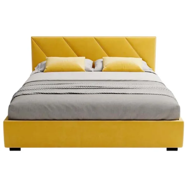 Кровать My-Style my-Roxy 200 x 200 см / Фанера / Желтый photo 3