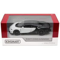 Mașină Kinsmart Bugatti Chiron Super Sport KT5423 / / Auriu Black photo 7