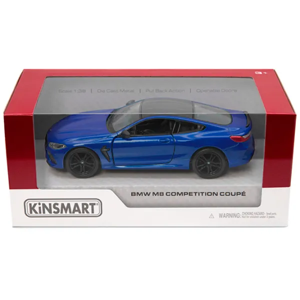 Машинка Kinsmart BMW M8 Competition Coupe KT5425  / / Черный Черный photo 6