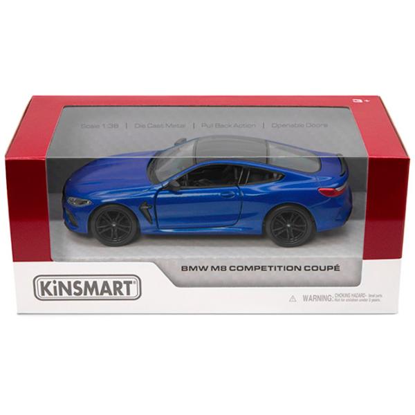 Машинка Kinsmart BMW M8 Competition Coupe KT5425  / / Черный Черный photo 6