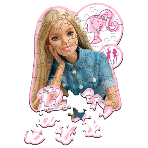 Puzzle Trefl Beautiful Barbie 5+/ Numărul de piese: 50 photo 2