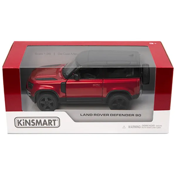 Mașină Kinsmart Land Rover Defender 90 KT5428  / / Black Multicolor photo 5