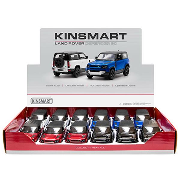 Mașină Kinsmart Land Rover Defender 90 KT5428  / / Black Multicolor photo 6