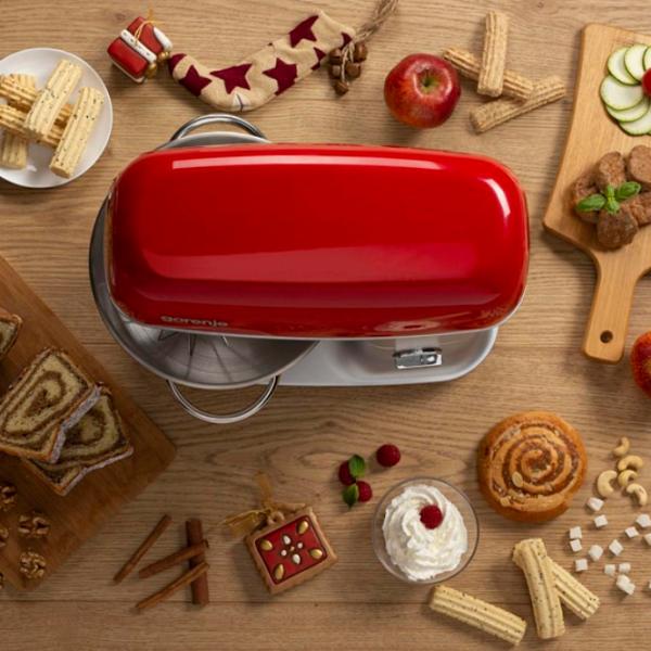Robot de bucătărie Gorenje MMC1000RLR 1000 W / Red photo 5