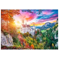 Puzzle Trefl View of Neuschwanstein Castle Germany 9+/ Numărul de piese: 500 photo 2