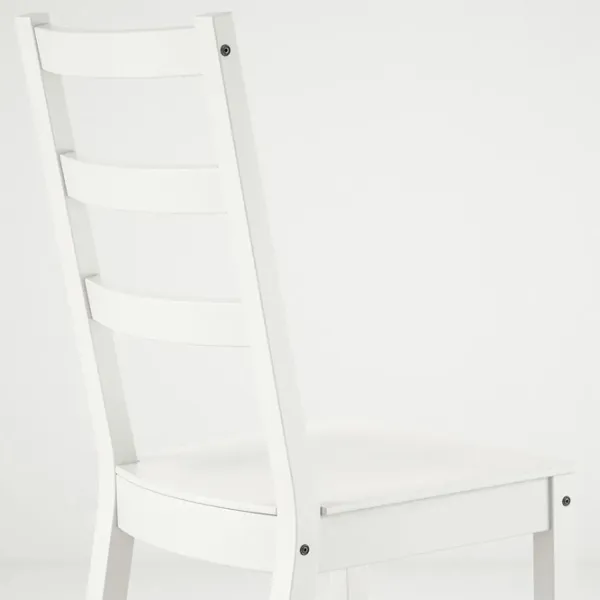 Set masă și scaune Ikea Nordviken Dreptunghiulară / PAL / White photo 2