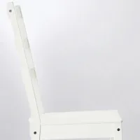 Set masă și scaune Ikea Nordviken Dreptunghiulară / PAL / White photo 3