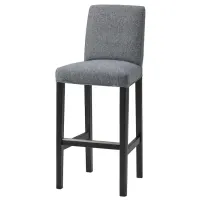 Set masă și scaune Ikea Nordviken/Bergmund/Gunnared Dreptunghiulară / PAL / Black photo 2