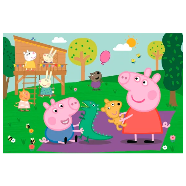 Puzzle Trefl Peppa Pig 4+/ Numărul de piese: 60 photo 2