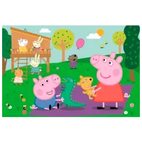 Puzzle Trefl Peppa Pig 4+/ Numărul de piese: 60 photo 2
