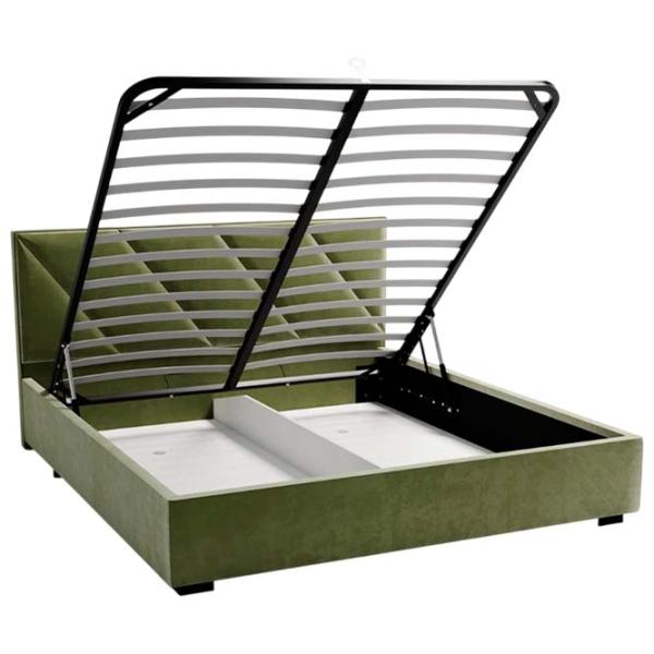 Кровать My-Style my-Roxy 200 x 200 см / Фанера / Хаки photo 5