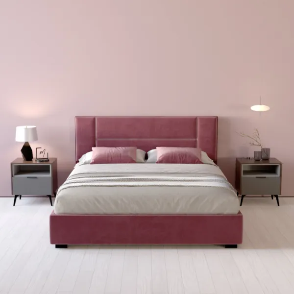 Кровать My-Style my-Emma 200 x 200 см / Фанера / Фиолетовый photo 7