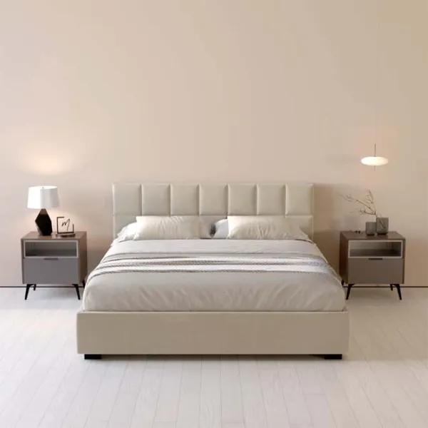Кровать My-Style my-Kiki 200 x 200 см / Фанера / Светло Серый photo 6