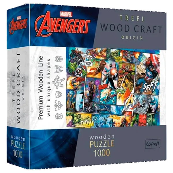 Puzzle Trefl The Comic Universe 9+/ Numărul de piese: 1000 photo 1