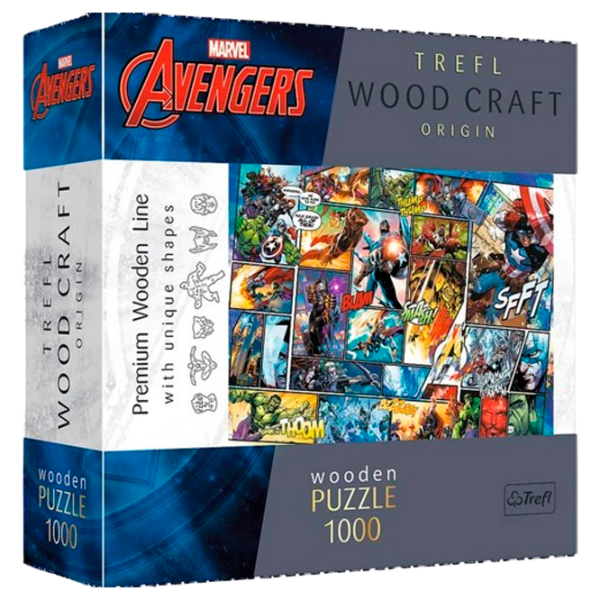 Puzzle Trefl The Comic Universe 9+/ Numărul de piese: 1000 photo 1