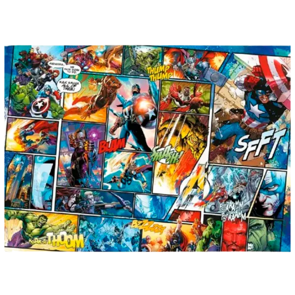 Puzzle Trefl The Comic Universe 9+/ Numărul de piese: 1000 photo 3